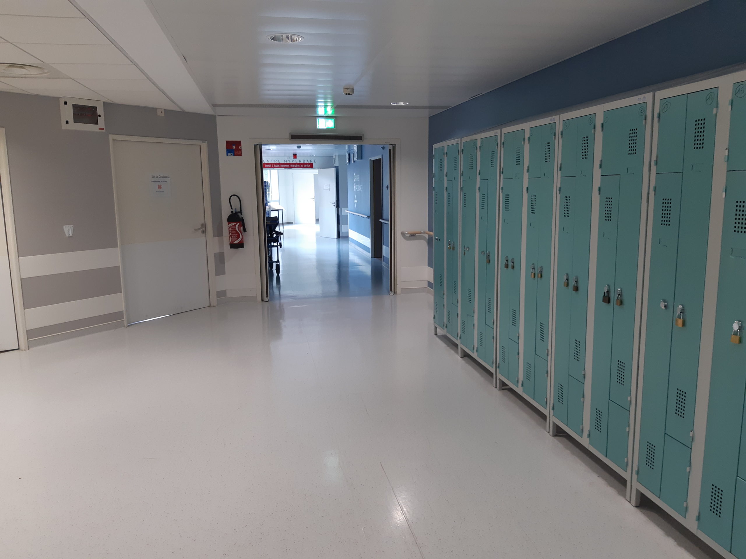 le centre hyperbare du CHU de Lille