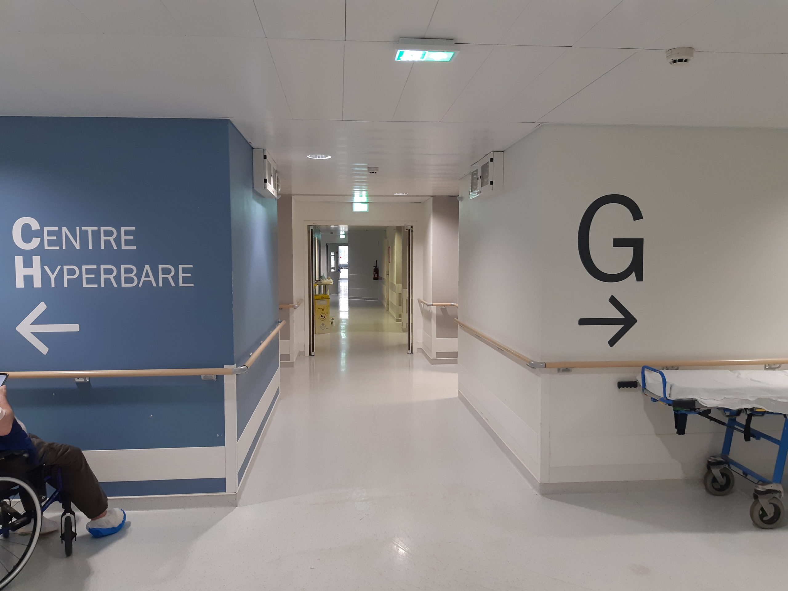le centre hyperbare du CHU de Lille