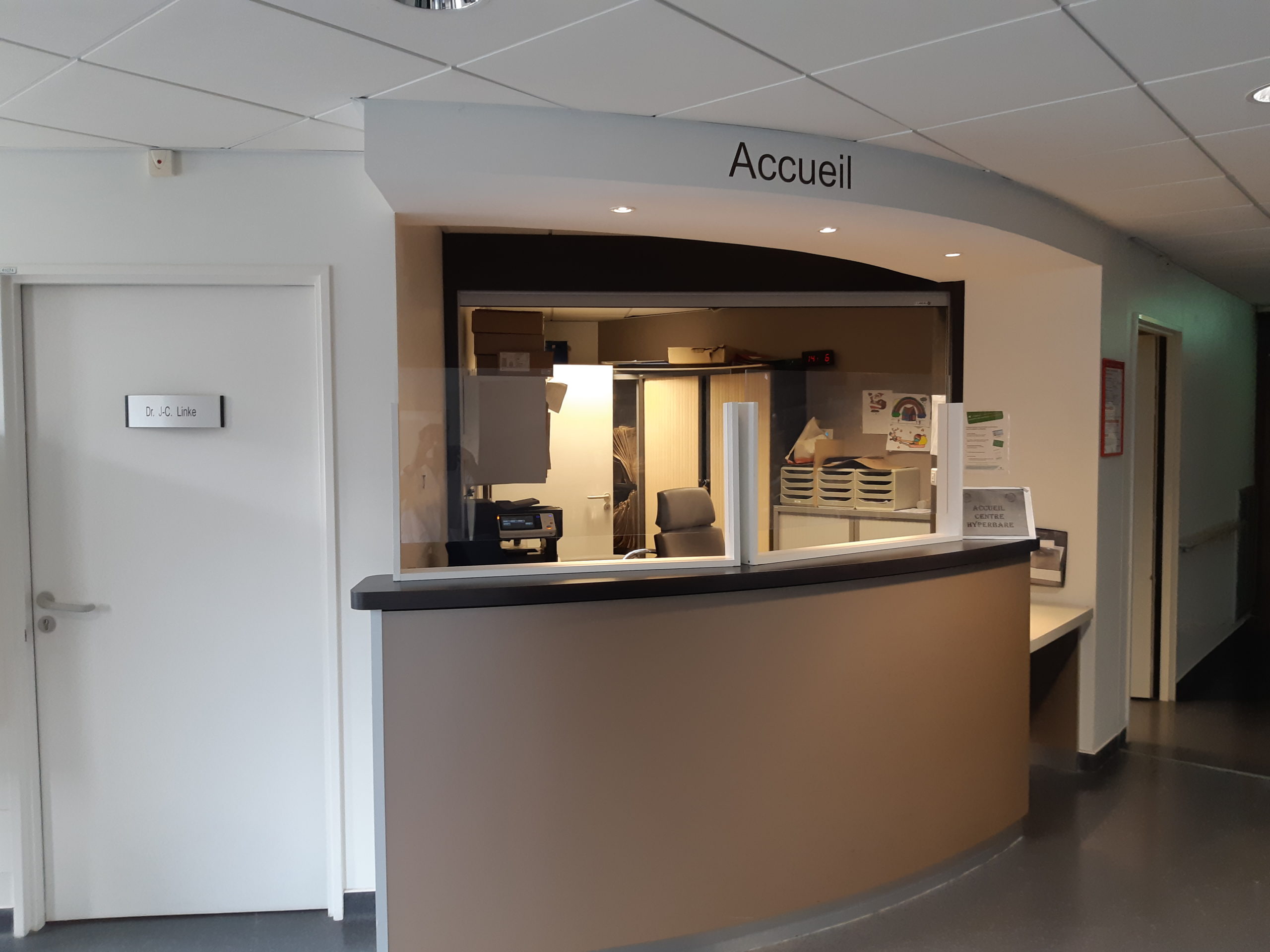 le centre hyperbare du CHU de Lille